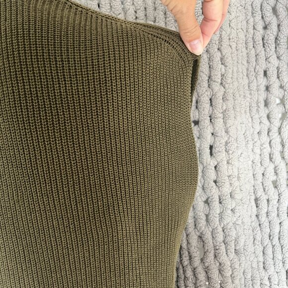 Joe Fresh Olive Green Sweater - Picture 9 of 13